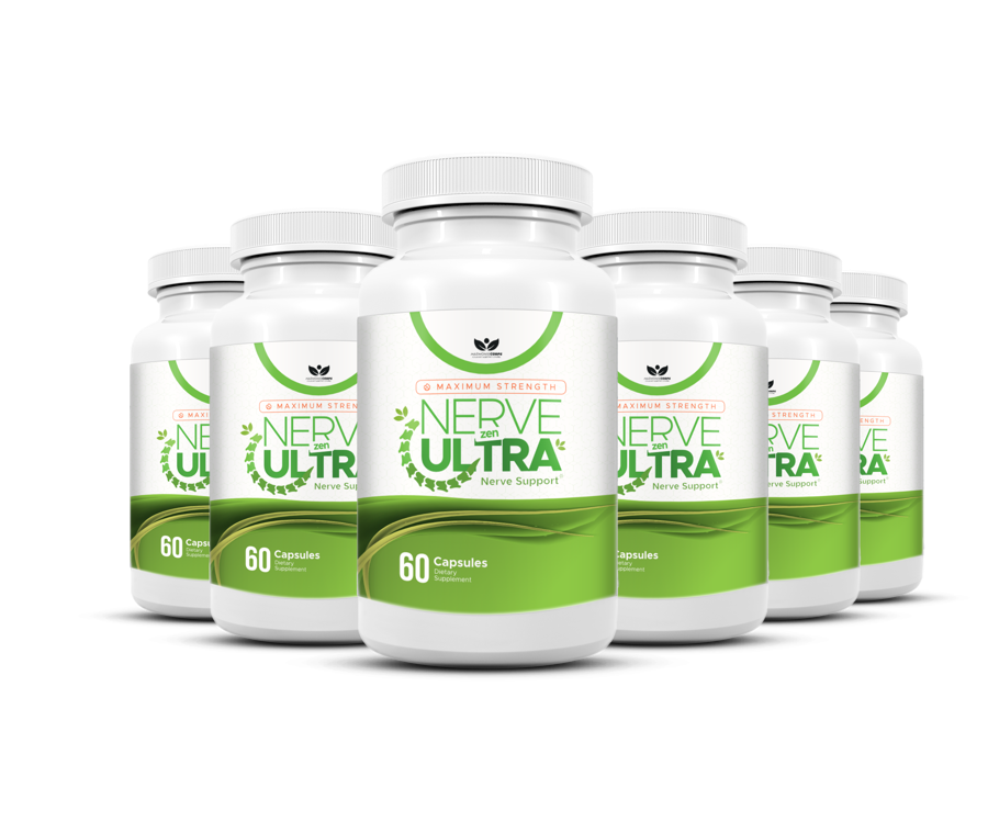 Nerve Zen Ultra 6 Bottles package